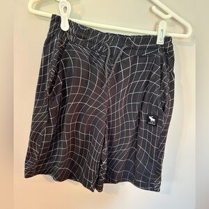 Black & White Abercrombie Shorts
